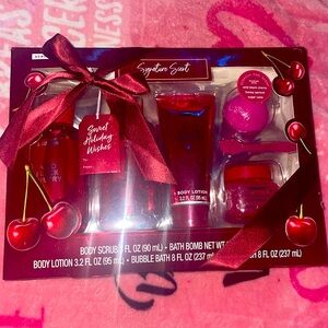 Wild black cherry signature scent - body care package